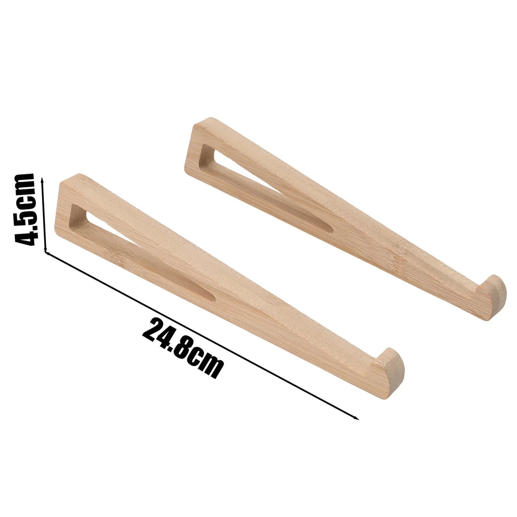 Supports Laptop en Bois (x2) – Ergonomiques & Ventilés