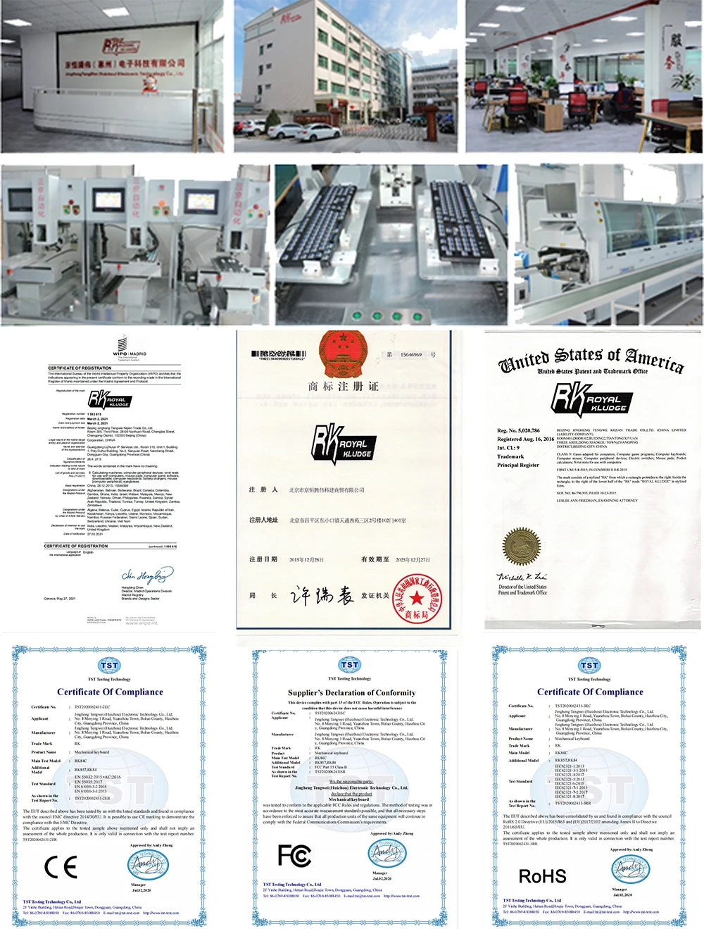 Clavier Mécanique AZERTY RK R98 Pro – 98 Touches, Switches Interchangeables, RGB Personnalisable, Tactile & Silencieux, Boutons Enfichables, Touches PBT Premium