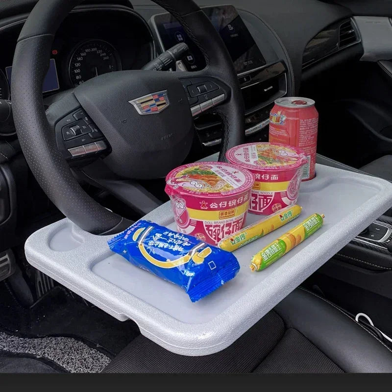 Tablette de Voiture pour Volant – Plateau Repas & Support Laptop