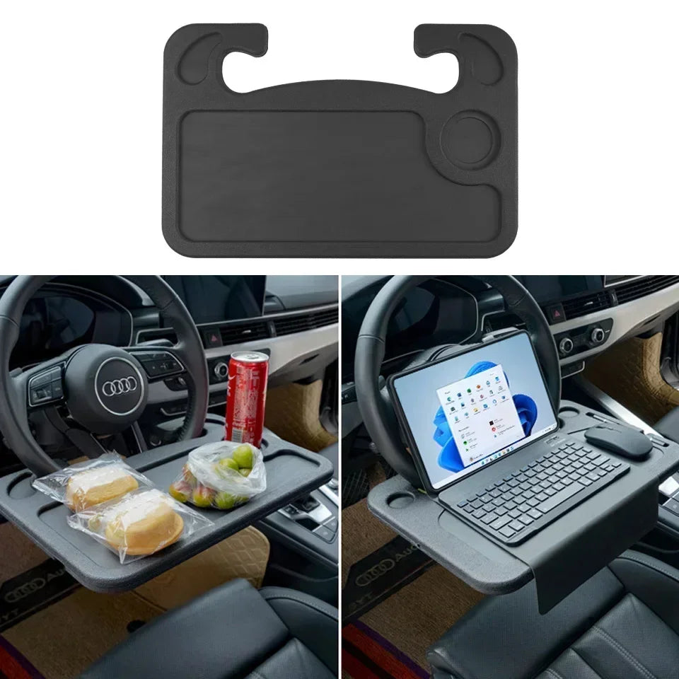 Tablette de Voiture pour Volant – Plateau Repas & Support Laptop