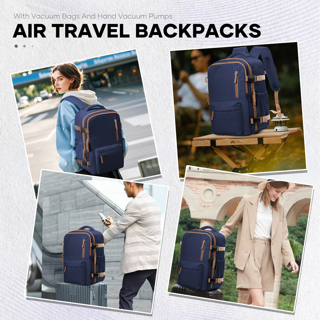 Sac Cabine 40×30×20 Compressible – Compatible Ryanair & WizzAir