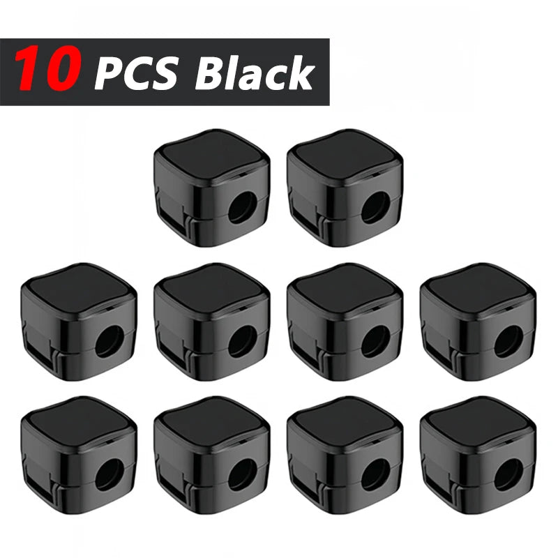 Clips de Câbles Magnétiques – Organisateur Adhésif Réglable, Support pour Fils & Chargeurs, Gestion Anti-Enchevêtrement pour Bureau, Maison & Voiture