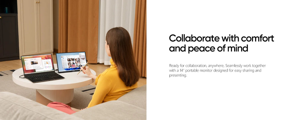 Écran Portable ARZOPA 14” FHD 1080P – Moniteur IPS USB-C & HDMI, Second Écran pour PC