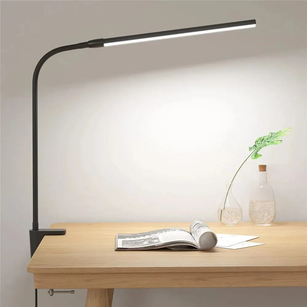 Lampe de Bureau LED – Orientable, Dimmable & Anti-Fatigue