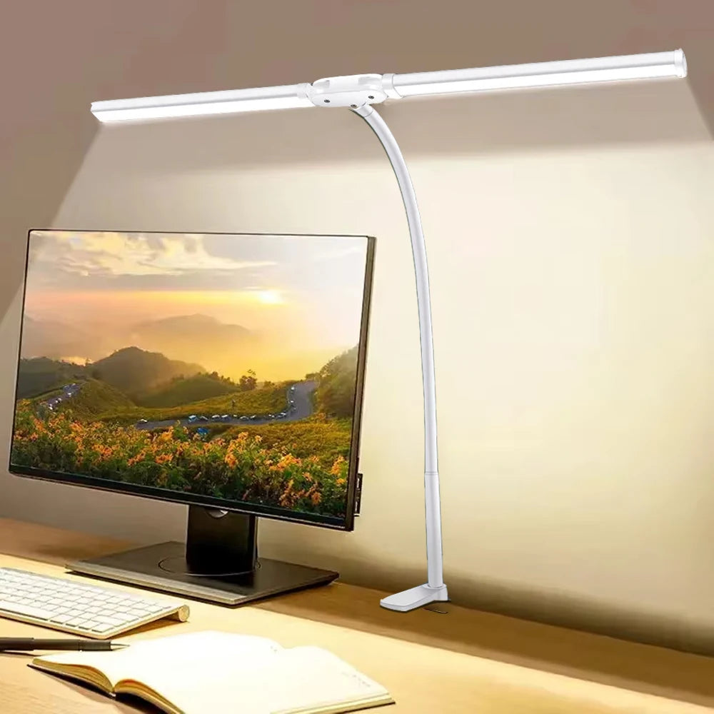 Lampe de Bureau LED – Orientable, Dimmable & Anti-Fatigue