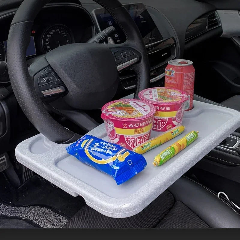 Tablette de Voiture pour Volant – Plateau Repas & Support Laptop