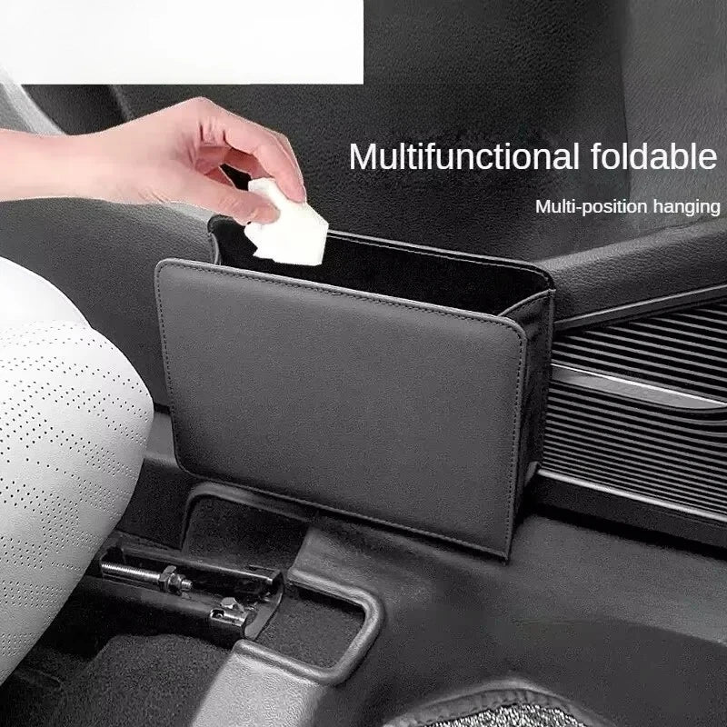 Poubelle de Voiture Pliable – Sac de Rangement & Organiseur