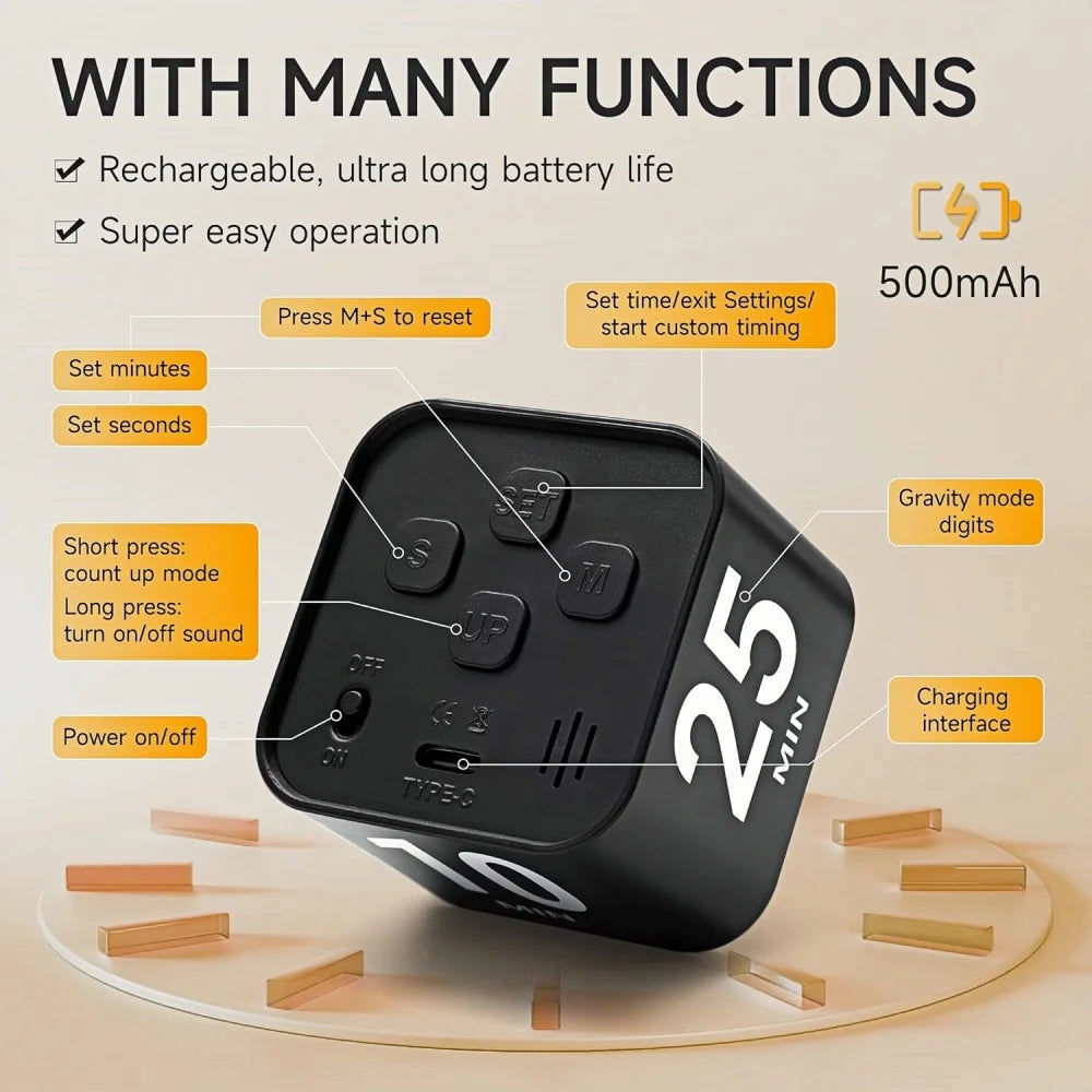 Cube de Gestion du Temps