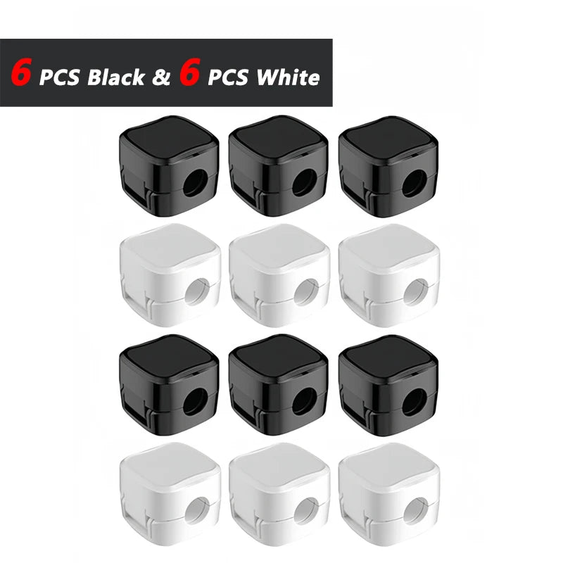 Clips de Câbles Magnétiques – Organisateur Adhésif Réglable, Support pour Fils & Chargeurs, Gestion Anti-Enchevêtrement pour Bureau, Maison & Voiture