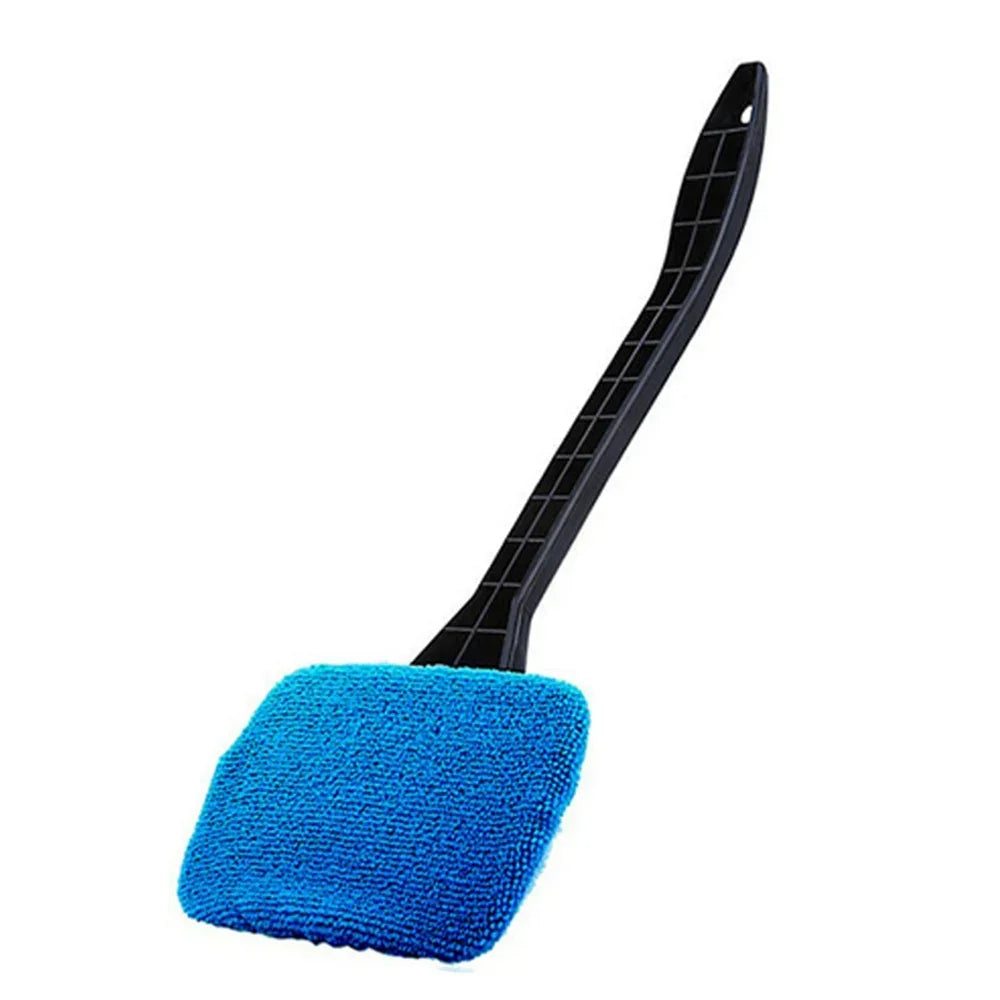 Kit Nettoyage Pare-Brise Voiture – Brosse à Long Manche + Pads Microfibre