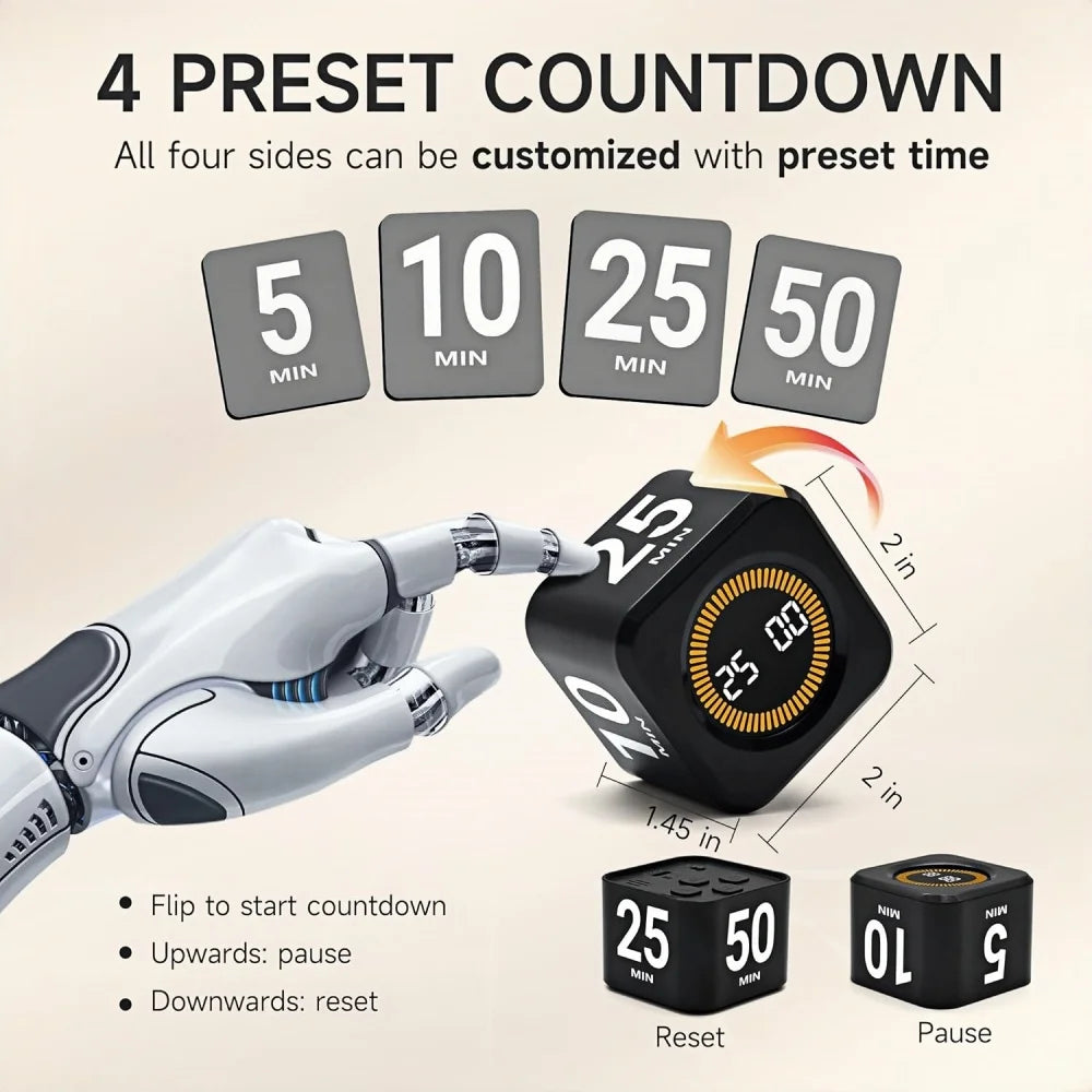 Cube de Gestion du Temps