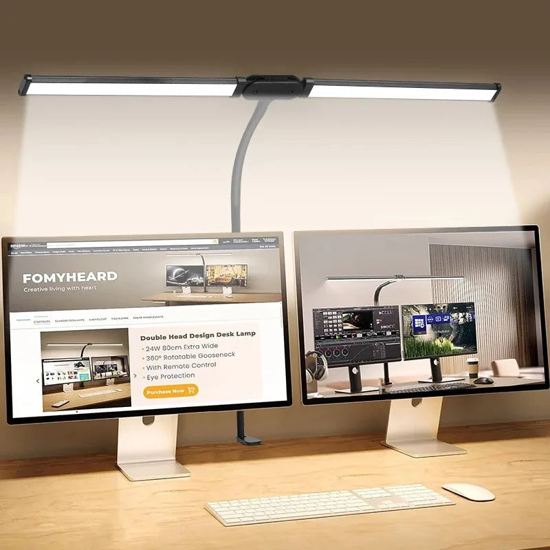 Lampe de Bureau LED – Orientable, Dimmable & Anti-Fatigue