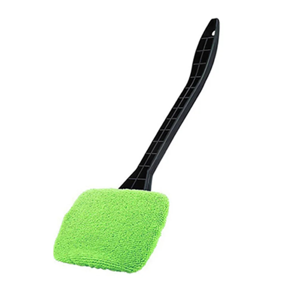Kit Nettoyage Pare-Brise Voiture – Brosse à Long Manche + Pads Microfibre